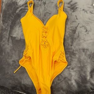 Yellow one piece